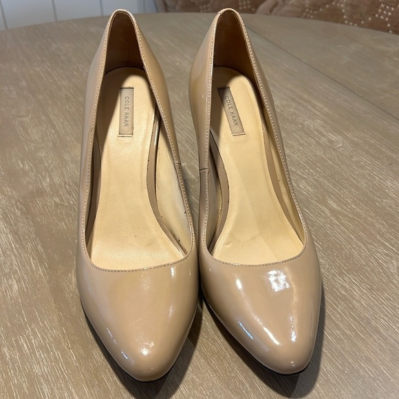 Cole Haan Nude Heels - Picture 1 of 5